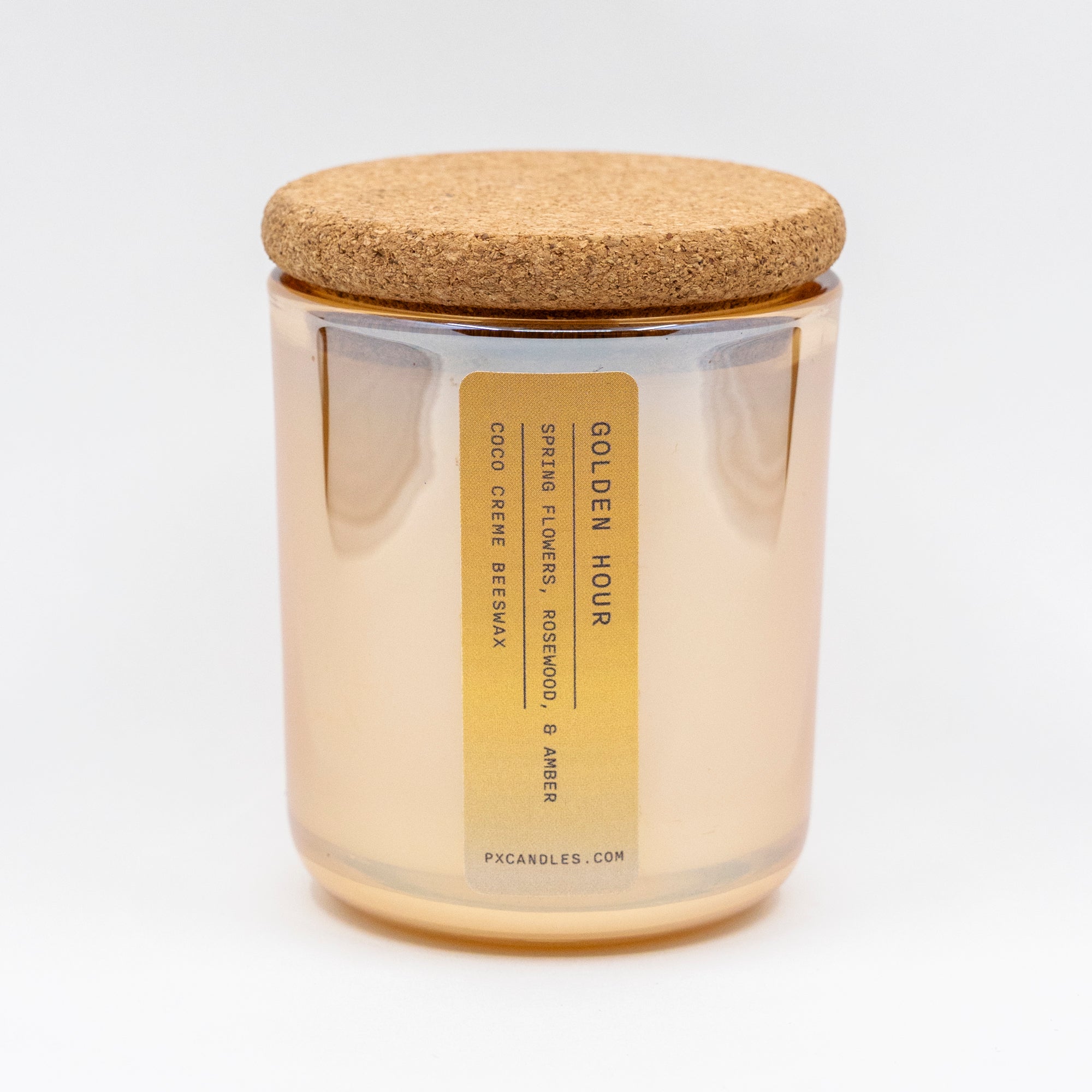 Golden Hour Mini Beeswax Scented Candle - Spring Flowers & Soft