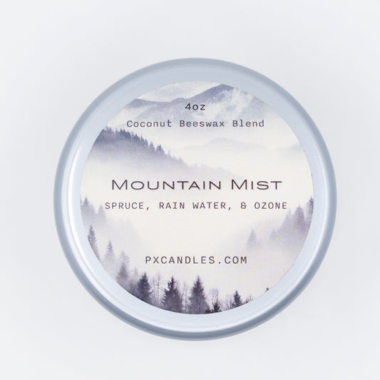 Mountain Mist - 4oz Candle Tin
