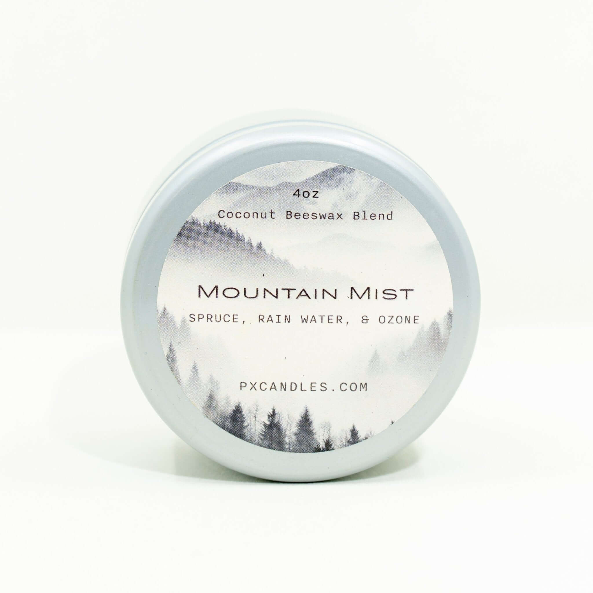 Mountain Mist - 4oz Candle Tin - PX Candles