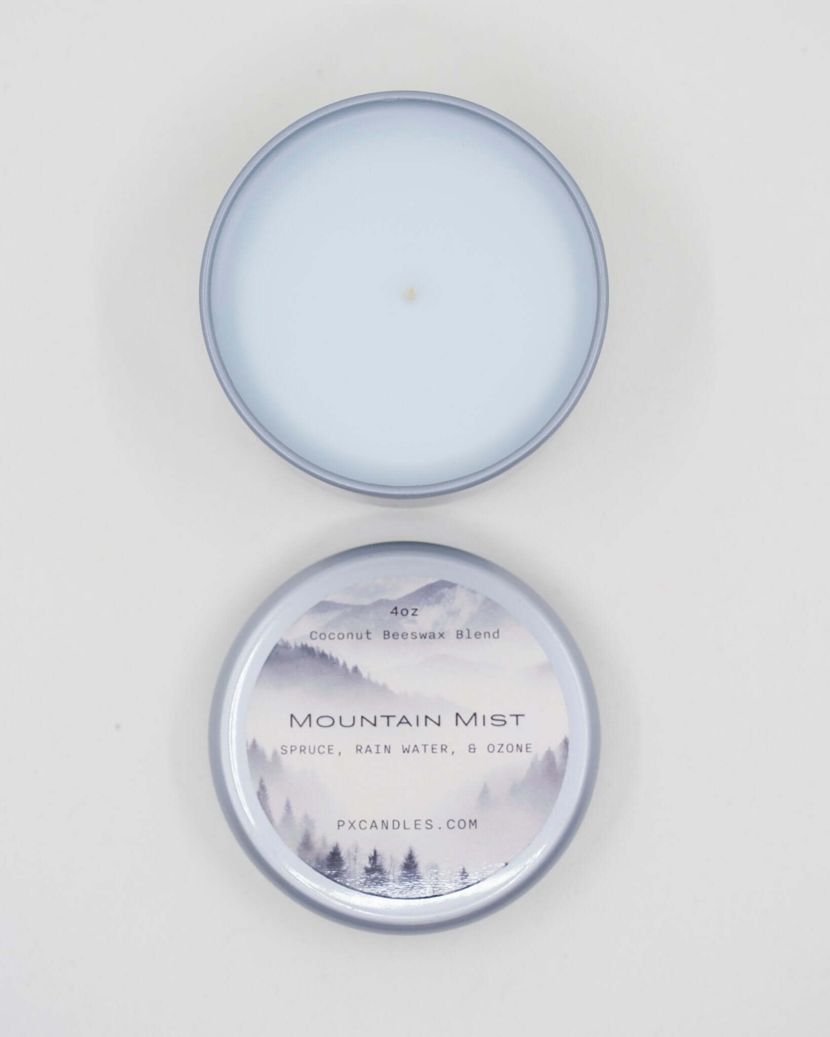 Mountain Mist - 4oz Candle Tin - PX Candles