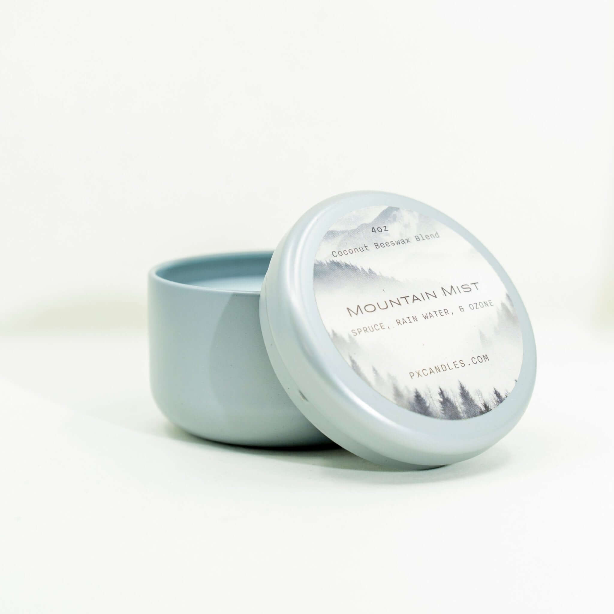 Mountain Mist - 4oz Candle Tin - PX Candles