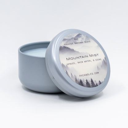 Mountain Mist - 4oz Candle Tin