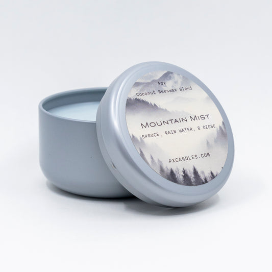 Mountain Mist - 4oz Candle Tin
